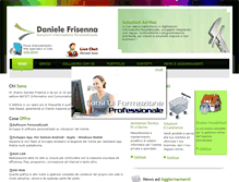 Tablet Screenshot of danielefrisenna.com